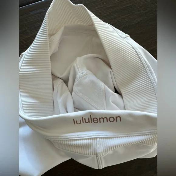 LULULEMON Shorts biker 💛High Rise White 4 XS Special Edition! #Yoga #lululemon - Picture 12 of 16